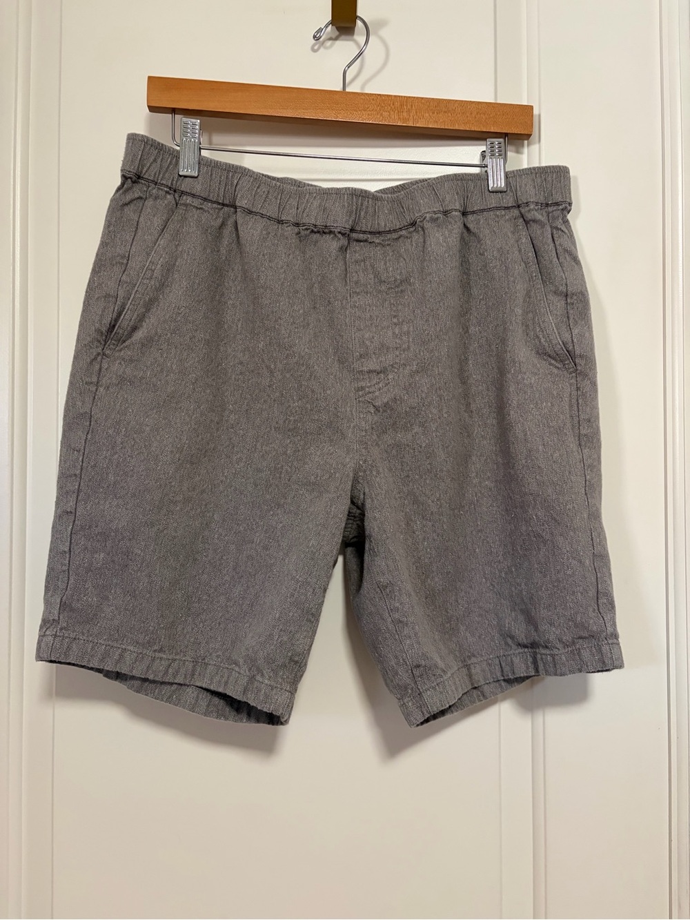 Viral Outerknown Men's Heather Gray Elevated Casual Shorts